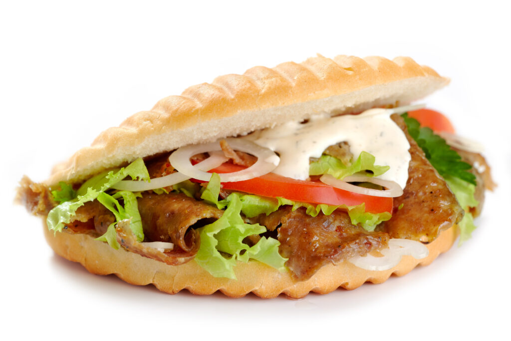 kebab sandwich