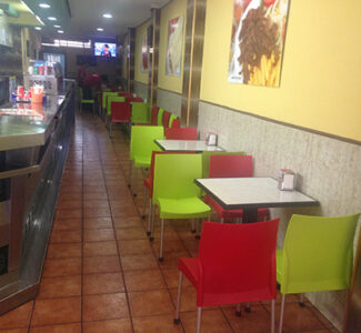 King Doner Kebab. Avenida de Segovia. Comedor.