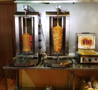 King Doner Kebab.Calle Doctor Moreno. Valladolid. Cocina.