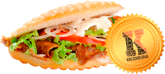 Doner Kebab de pollo o ternera