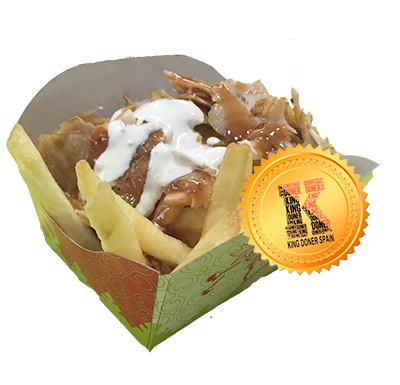 Tapa (Patatas con carne y salsas)