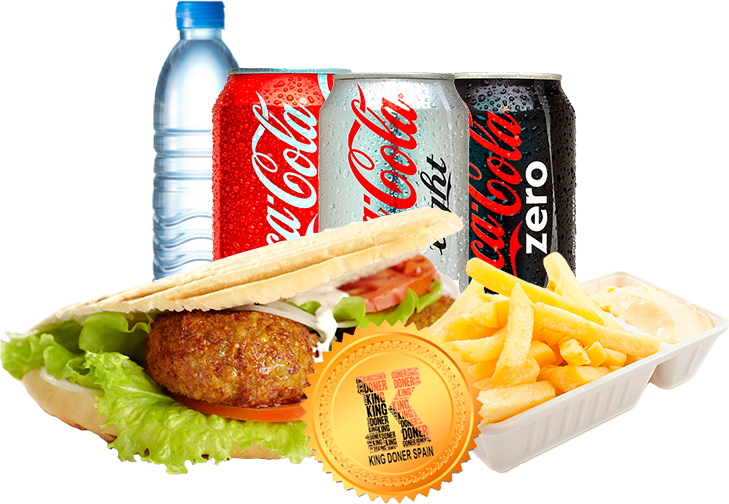 Menú King Doner Kebab Vegetal