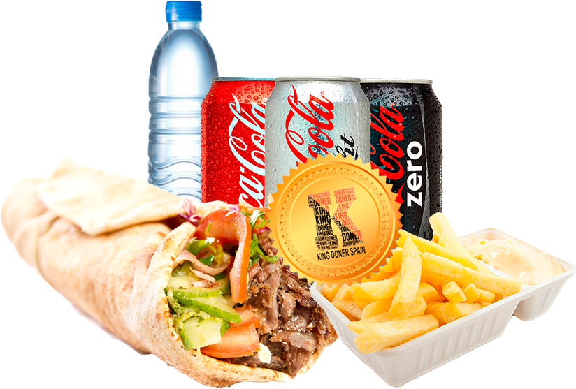 Menu King Doner Kebab rollo (durum)