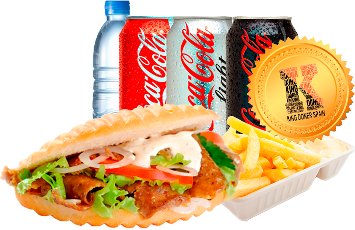 Menú King Doner Kebab Normal